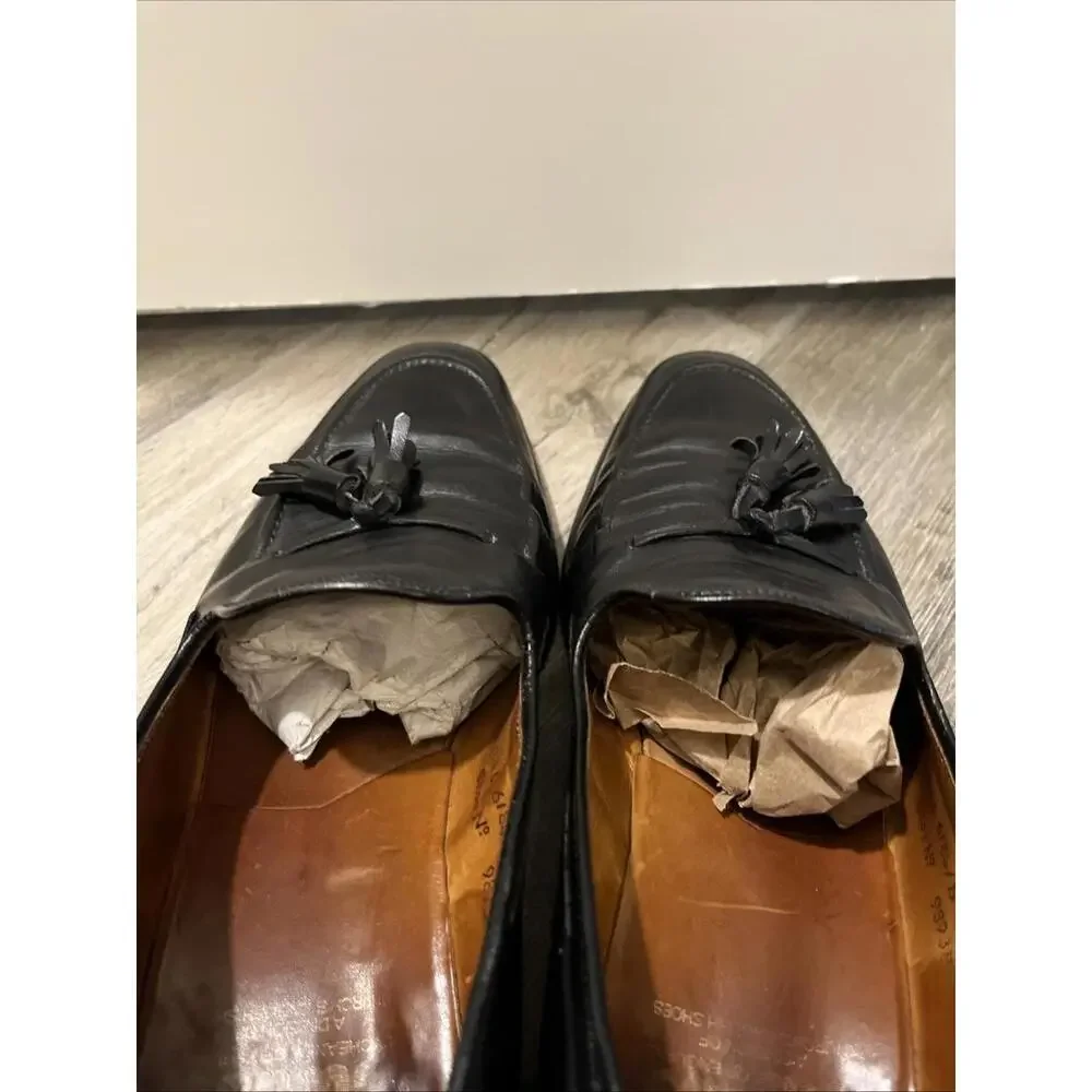 TWEED CHEANEY OF ENGLAND CHURCHS MENS TASSEL DRESS LOAFERS SIZE UK10.5B/US 11.5B